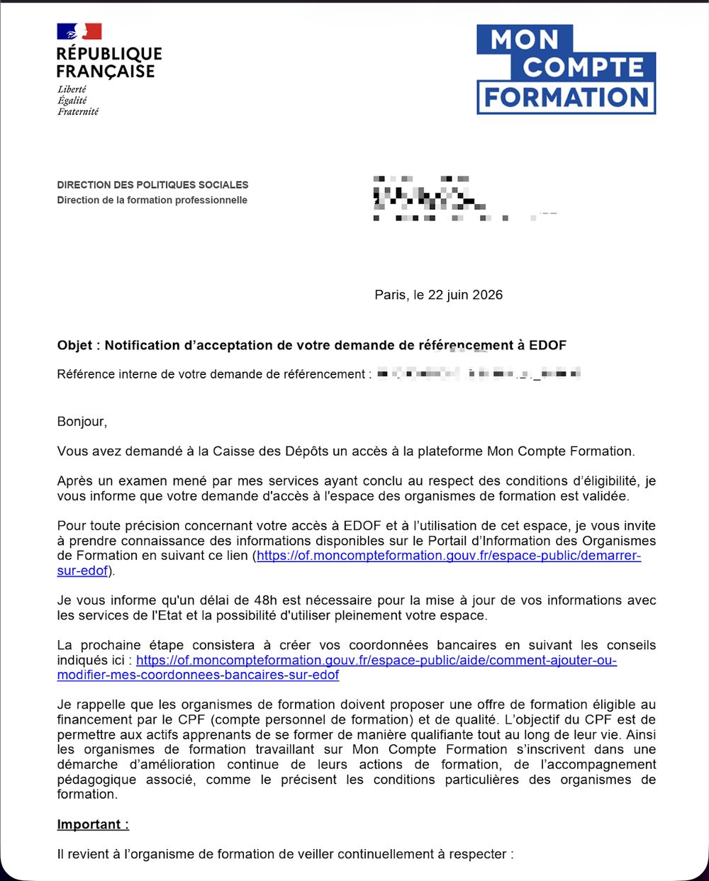 Preuve de référencement n°10